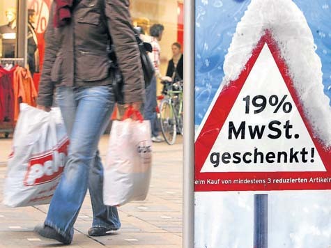Die Mehrwertsteuer, die in Deutschland 2007 von 16 auf 19 Prozent angehoben wurde, wäre ein Instrument, um die Bürger schnell zu entlasten. Die Mehrwertsteuer, die in Deutschland 2007 von 16 auf 19 Prozent angehoben wurde, wäre ein Instrument, um die Bürger schnell zu entlasten.