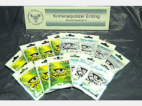 Beschlagnahmt: Die Kripo stellte 360 Gramm Spice sicher. Foto: kripo
