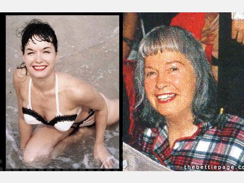 Tod einer Ikone: Bettie Page - rechts als 80-Jährige - war ein Schönheitsideal ihrer Zeit. Tod einer Ikone: Bettie Page - rechts als 80-Jährige - war ein Schönheitsideal ihrer Zeit.