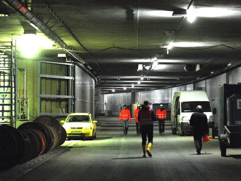 Der Richard-Strauss-Tunnel&nbsp;wird mit einer L&auml;nge von etwa 1500 m M&uuml;nchens l&auml;ngster Verkehrstunnel.