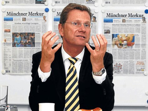 Westerwelle: B&uuml;rger m&uuml;ssen mehr entlastet werden.