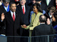 Barack Obama legt seinen Amtseid ab.