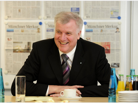 "Wo bleibt die Revolution?" Horst Seehofer, Ministerpr&auml;sident und CSU-Vorsitzender, beim Redaktionsbesuch unserer Zeitung.