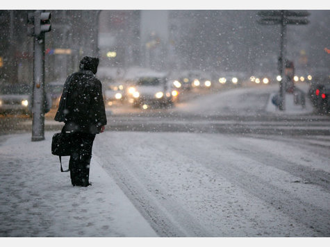 Wintereinbruch in Deutschland