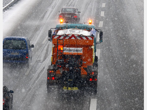 Wintereinbruch in Deutschland