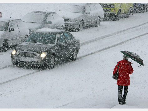 Wintereinbruch in Deutschland