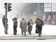 Wintereinbruch in Deutschland