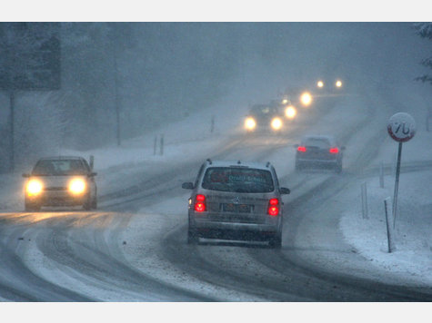 Wintereinbruch in Deutschland