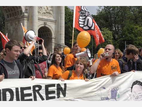 Studenten-Demo gegen Semestergeb&uuml;hren