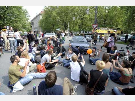 Studenten-Demo gegen Semestergeb&uuml;hren