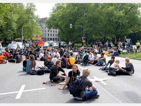 Studenten-Demo gegen Semestergeb&uuml;hren