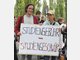 Studenten-Demo gegen Semestergeb&uuml;hren