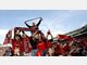1. FC N&uuml;rnberg feiert den Aufstieg