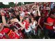 1. FC N&uuml;rnberg feiert den Aufstieg
