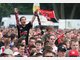 1. FC N&uuml;rnberg feiert den Aufstieg