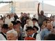 Bundeskanzlerin Merkelbeim Lohhofer Volksfest
