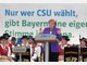 Bundeskanzlerin Merkelbeim Lohhofer Volksfest