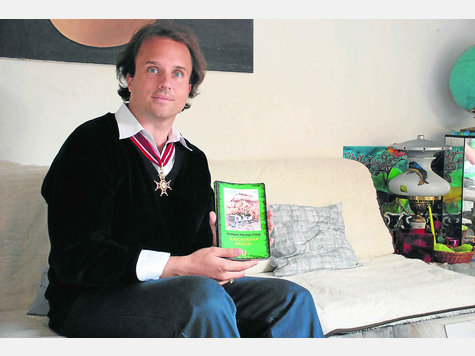 Vom Bereich Science war es nur ein kleiner Schritt zur Fiction: Buchautor Rüdiger Marcus Flaig. Foto: Gehre Vom Bereich Science war es nur ein kleiner Schritt zur Fiction: Buchautor Rüdiger Marcus Flaig. Foto: Gehre