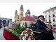 Der Trachten- und Sch&uuml;tzenzug zum Oktoberfest