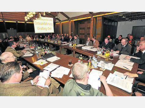 Volles Haus: Der Grafinger Stadtrat tagte diesmal vor großem Publikum. Foto: Jürgen Rossmann Volles Haus: Der Grafinger Stadtrat tagte diesmal vor großem Publikum. Foto: Jürgen Rossmann
