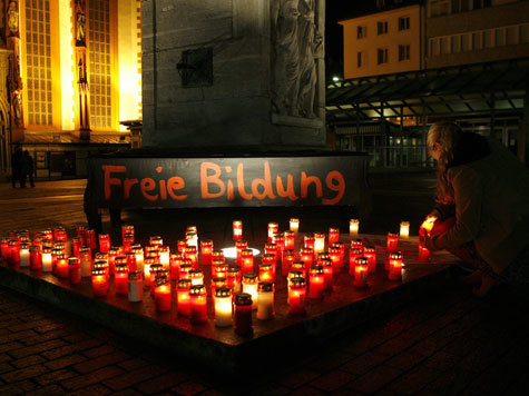 Bildungsstreik Studenten