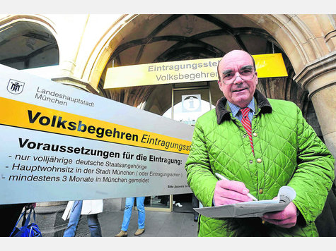 &bdquo;Das stringente Gesetz war richtig&ldquo;: Thomas Zimmermann unterst&uuml;tzt das Volksbegehren. Foto: Marcus Schlaf