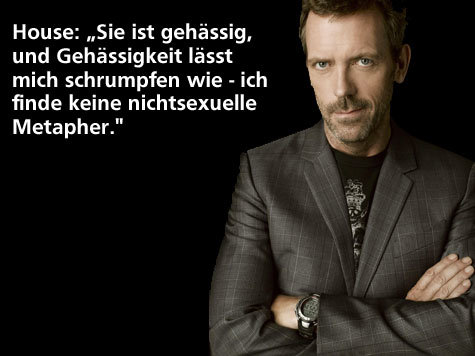 Dr. House: Seine besten Spr&uuml;che