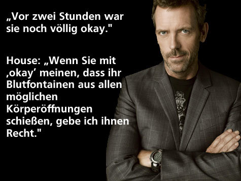 Dr. House: Seine besten Spr&uuml;che