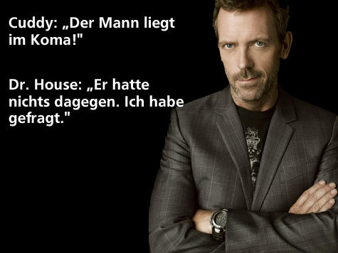 Dr. House: Seine besten Spr&uuml;che