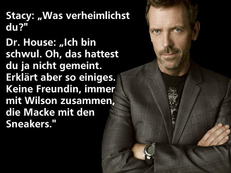 Dr. House: Seine besten Spr&uuml;che