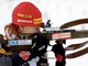 Biathletin Kati Wilhelm.