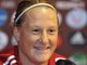 Fu&szlig;ball-Europameisterin Melanie Behringer.