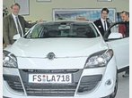 Freisinger Autoschau: Gewinner übernimmt mit Renault Megane den nchsten Wagen