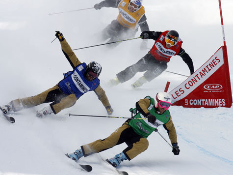 Skicross feiert olympische Premiere