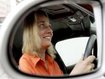 Frau am Steuer Auto