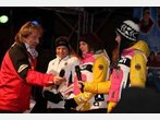 Warmer Empfang für Maria Riesch & Co.