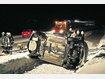 Gl&uuml;ck im Ungl&uuml;ck hatte die Fahrerin dieses Wagens bei einem Unfall bei Rottenbuch. F.: Herold