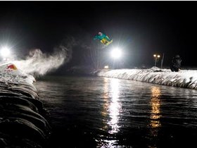 M&uuml;nchens irrste Snowboard-Show