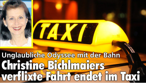 Verflixte Bahnfahrt endet im Taxi