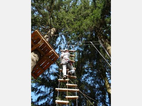 Tour durch Waldkletterpark in Jetzendorf