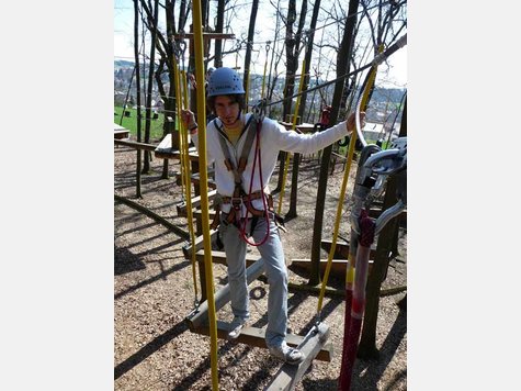 Tour durch Waldkletterpark in Jetzendorf