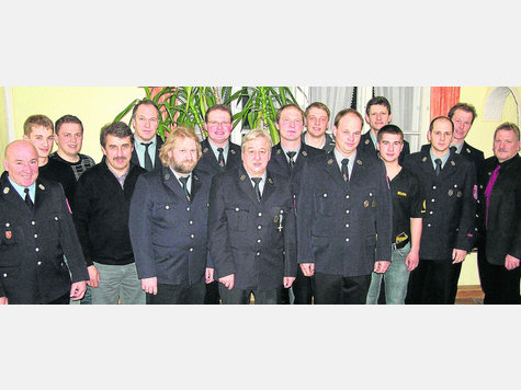 Vorstandschaft Feuerwehr Westach