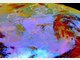 Satellitenbilder: Vulkan und Aschewolke von oben