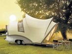 Der Ysin Opera ist ein Luxus-Faltcaravan ähnlich der Oper in Sydney