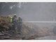 Ein Opfer der Flammen: die landwirtschaftliche Lagerhalle in der Riegerau.