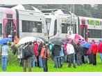 Panne bei der BOB: Fahrt endet auf freiem Feld Panne bei der BOB: Fahrt endet auf freiem Feld