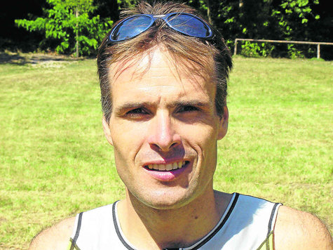 Wieland Zentner ging als Abteilungsleiter mit gutem Beispiel voran und wurde Siebter unter den400 Teilnehmern. Foto: tb