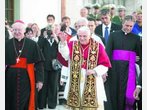 Krebskranke besuchen den Papst Krebskranke besuchen den Papst