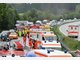 Sauerstoff-Laster kippt um - A95 voll gesperrt