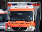 Wachenroth: Krankenwagen mit Patient brennt aus Wachenroth: Krankenwagen mit Patient brennt aus